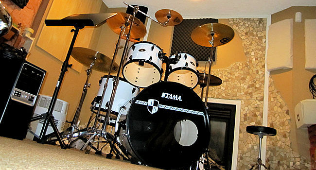 Studio A drums